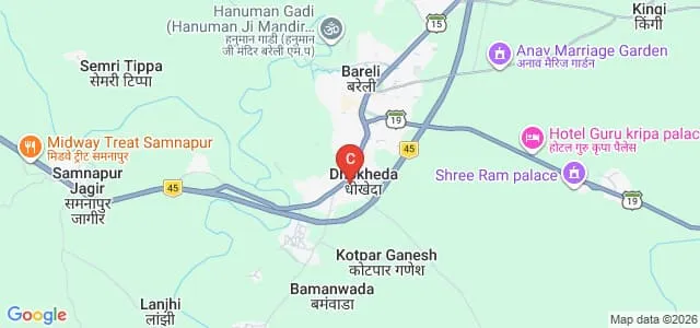 Government PG College, Bareli Map