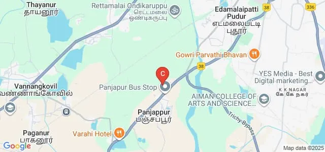 Saranathan College of Engineering, Tiruchirappalli Map