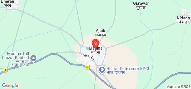 Capt Hardev Singh College of Education, Rohtak Map