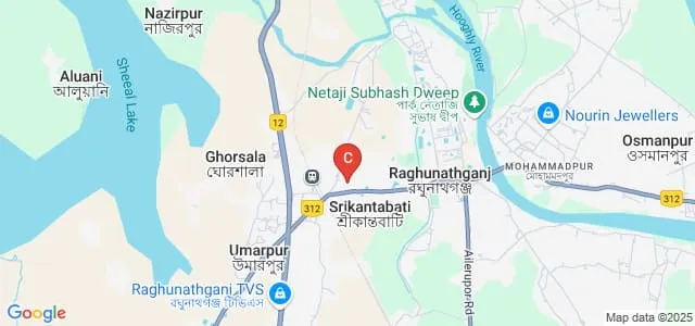 Jakir Hossain Medical College and Research Institute, Murshidabad Map