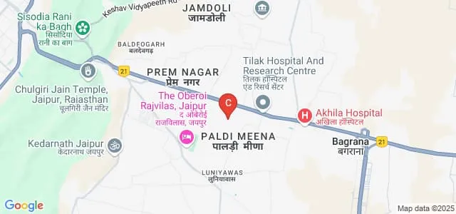 Shri Maharaja Vinayak College, Jaipur Map