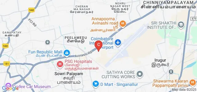 CIT Sandwich Polytechnic College, Coimbatore Map