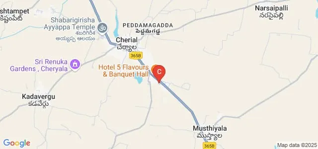 Government Degree College, Cherial, Siddipet Map