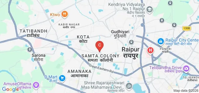 Disha College, Raipur Map