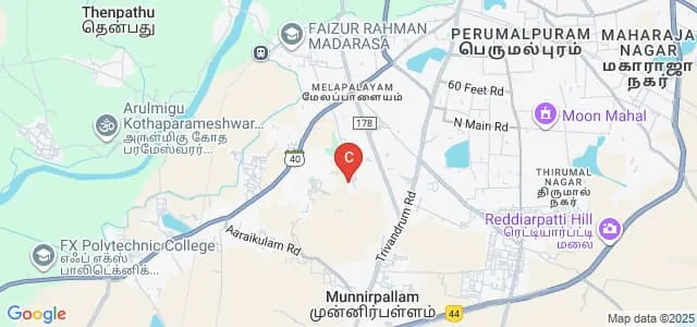 Annai Hajira Women's College, Tirunelveli Map
