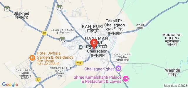KDMGS Nanasaheb Dr Uttamrao Mahajan College of Education, Jalgaon Map