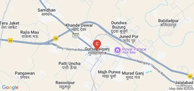 Ch Indal Singh Mahavidyalaya, Kannauj Map