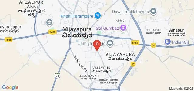 Anjuman Law College, Vijayapur Map