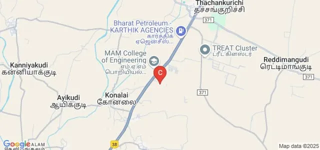 Shri Angalamman College of Engineering and Technology, Tiruchirappalli Map