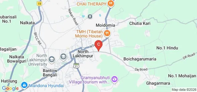 Bihpuria Post Graduate Training College, Lakhimpur Map