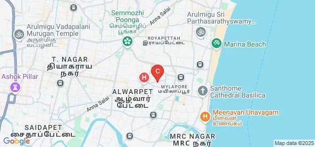 St Isabels College of Nursing, Chennai Map