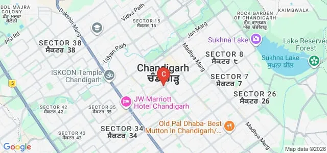 NMIMS School of Law, Chandigarh Map
