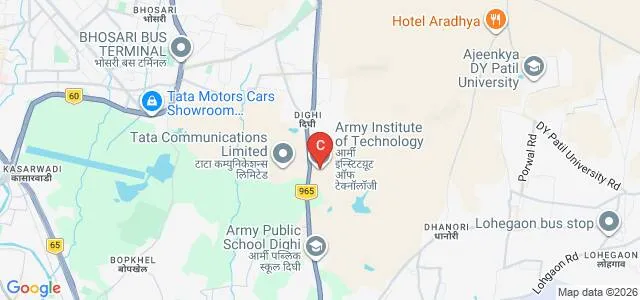 Army Institute of Technology, Pune Map