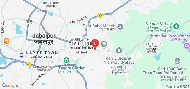 Centre For Higher Studies and Research for AAH Education B Ed College, Jabalpur Map