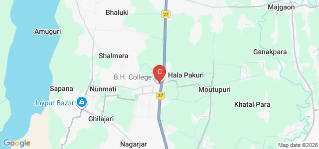 B H College, Howly Map