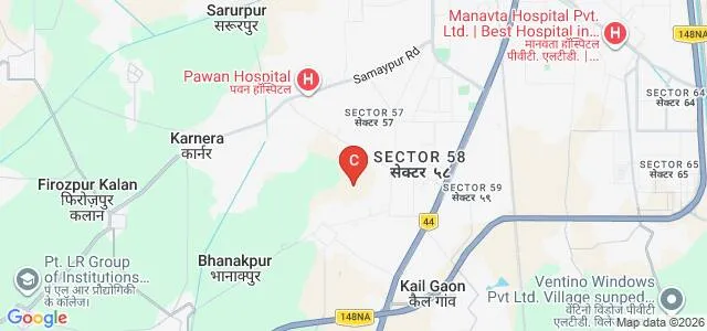 Rise Max College of Education, Faridabad Map
