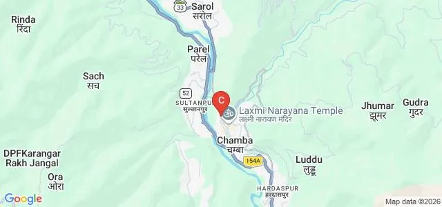 Pt Jawahar Lal Nehru Government Medical College and Hospital, Chamba Map