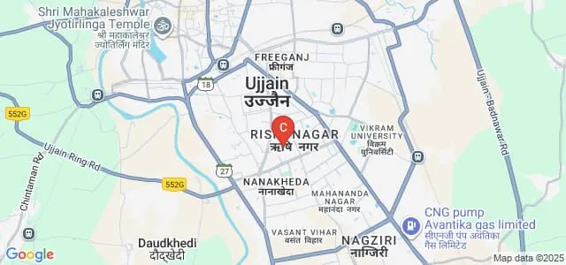 Ujjain Polytechnic College, Ujjain Map