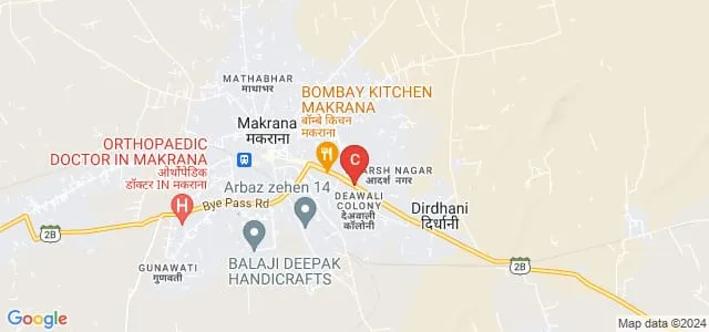 Apex College of Excellency, Nagaur Map