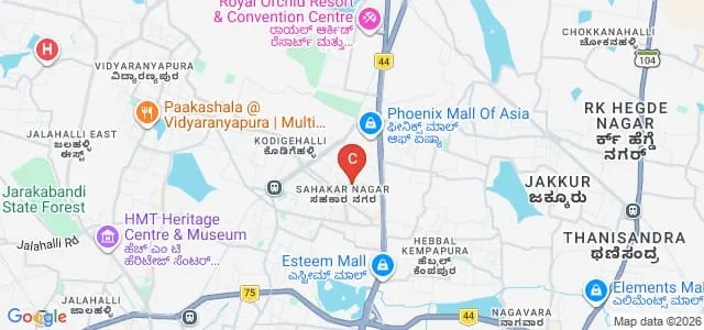 Cauvery B Ed College, Bengaluru Map