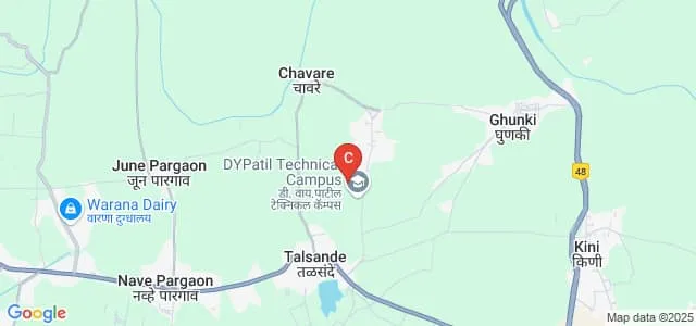 Dr DY Patil College of Agricultural Engineering and Technology, Kolhapur Map