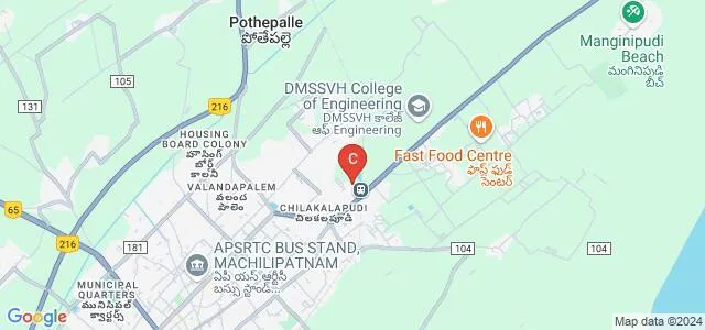 Sri Varalakshmi Polytechnic, Machilipatnam Map
