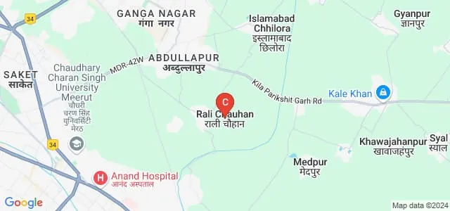 Bharti Institute of Management and Technology, Meerut Map