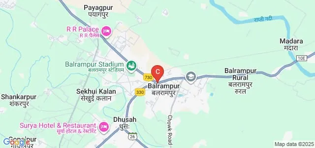 Balrampur College Balrampur, Katihar Map
