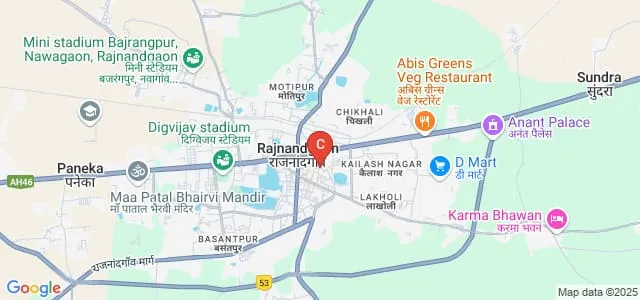 Elegant College, Rajnandgaon Map