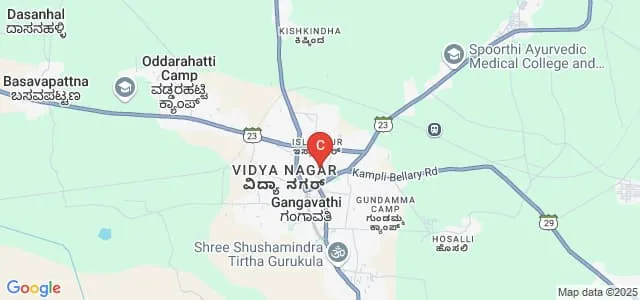Spoorthi Ayurvedic Medical College, Koppal Map