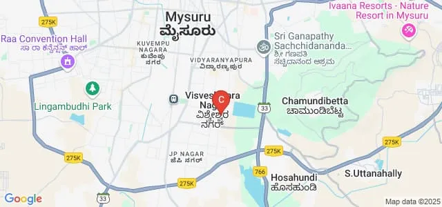 Hindustan First Grade College, Mysore Map
