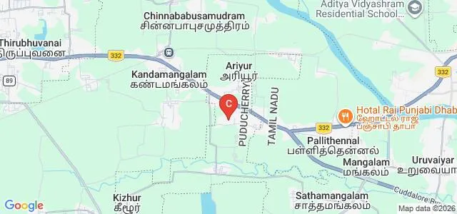 Sri Venkateshwaraa Medical College Hospital and Research Centre, Pondicherry Map