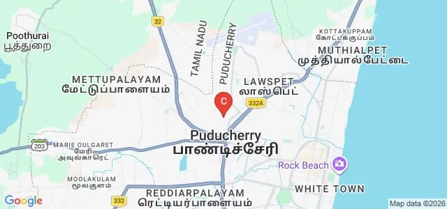 Idhaya College of Arts and Science for Women, Puducherry Map