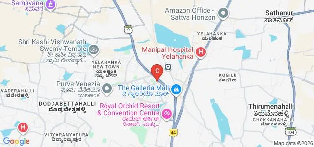 Seshadripuram First Grade College, Bangalore Map