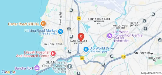 Chetana's Institute of Management and Research, Mumbai Map