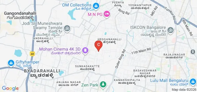 Anuradha Homoeopathic Medical College and Hospital, Bengaluru Map