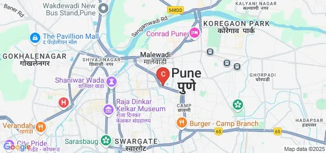 National Institute of Virology, Pune Map