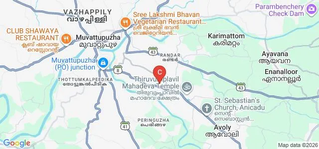 Nirmala Sadan Training College for Special Education, Muvattupuzha Map