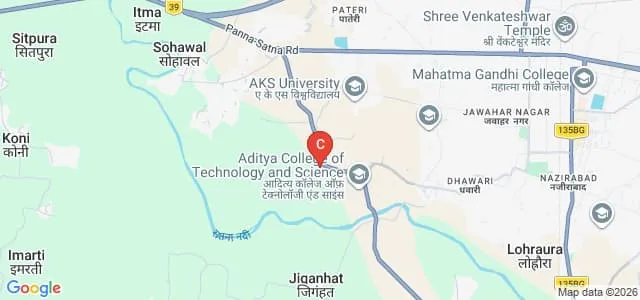 National College of Teachers Education, Satna Map