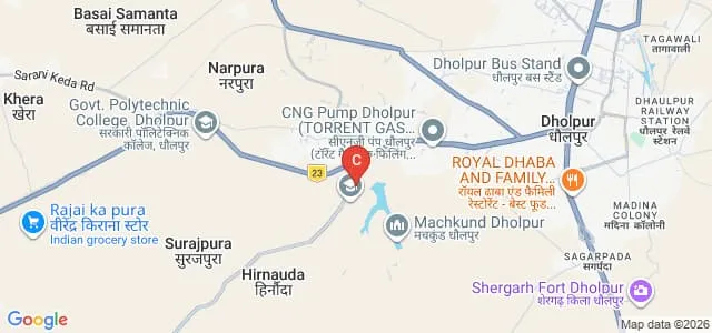 Government Medical College, Dholpur Map