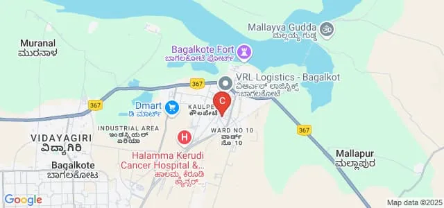 Dhanush Institute of Nursing Sciences, Bagalkot Map