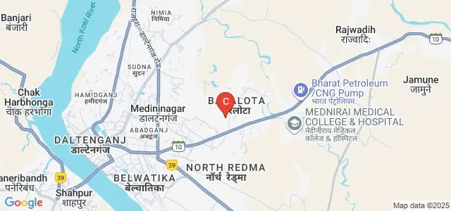 Ganesh Lal Agrawal College, Palamu Map