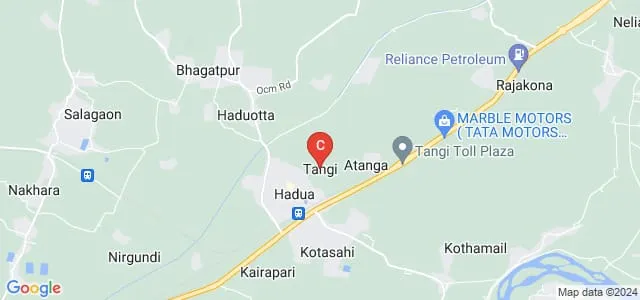 DRIEMS Business School, Tangi Map