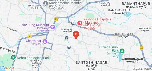 Government Degree College, Chanchalguda Map