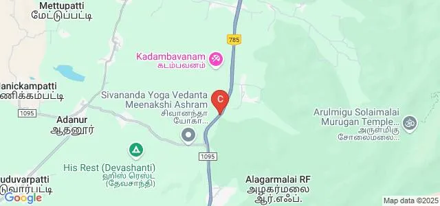 Peniel Rural College of Education, Dindigul Map