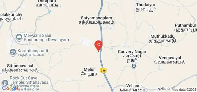 Sudharsan Polytechnic College, Pudukkottai Map