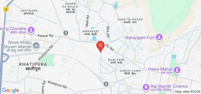 Institute of Hotel Management Catering Technology and Applied Nutrition, Jaipur Map