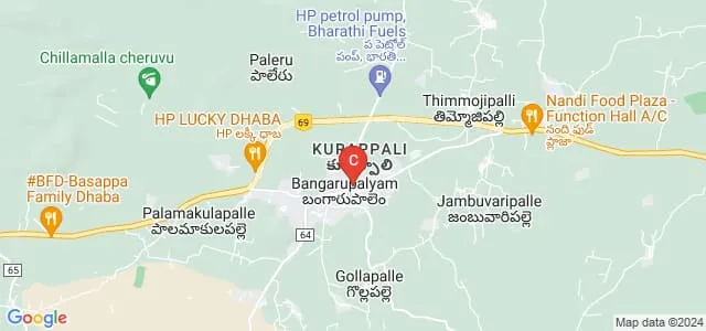 Edge International B School, Chittoor Map