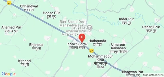 JP Pharmacy College, Barabanki Map