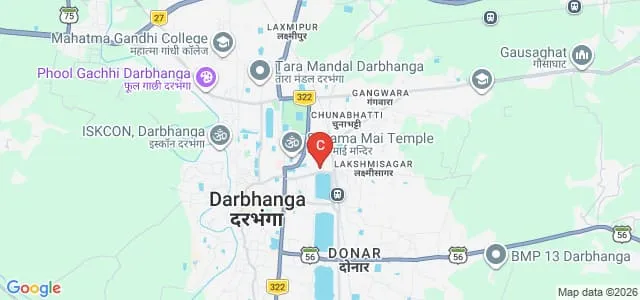 Maharaj Lakshmishwar Singh Memorial College, Darbhanga Map